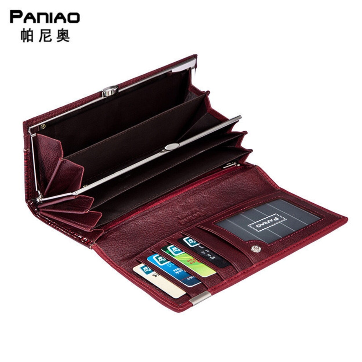 Shop New 100 Genuine Good Leather Brand Women Wallets Crocodile