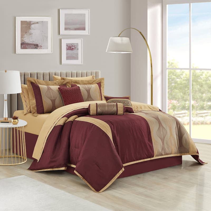 Nanshing Daniella 15 Piece Modern Geometric Room-In-A-Bag