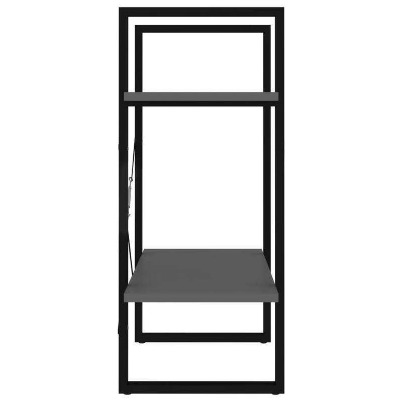 vidaXL Bookshelf Book Cabinet Shelving Unit for Living Room Engineered Wood