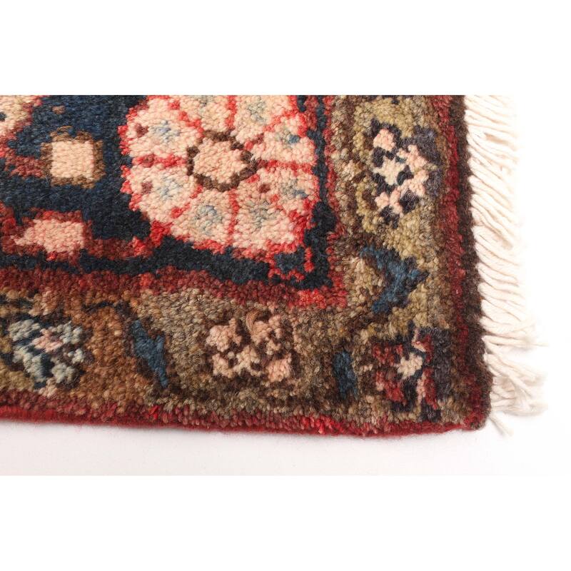 ECARPETGALLERY Hand-knotted Anadol Navy Wool Rug - 4'2 x 8'1