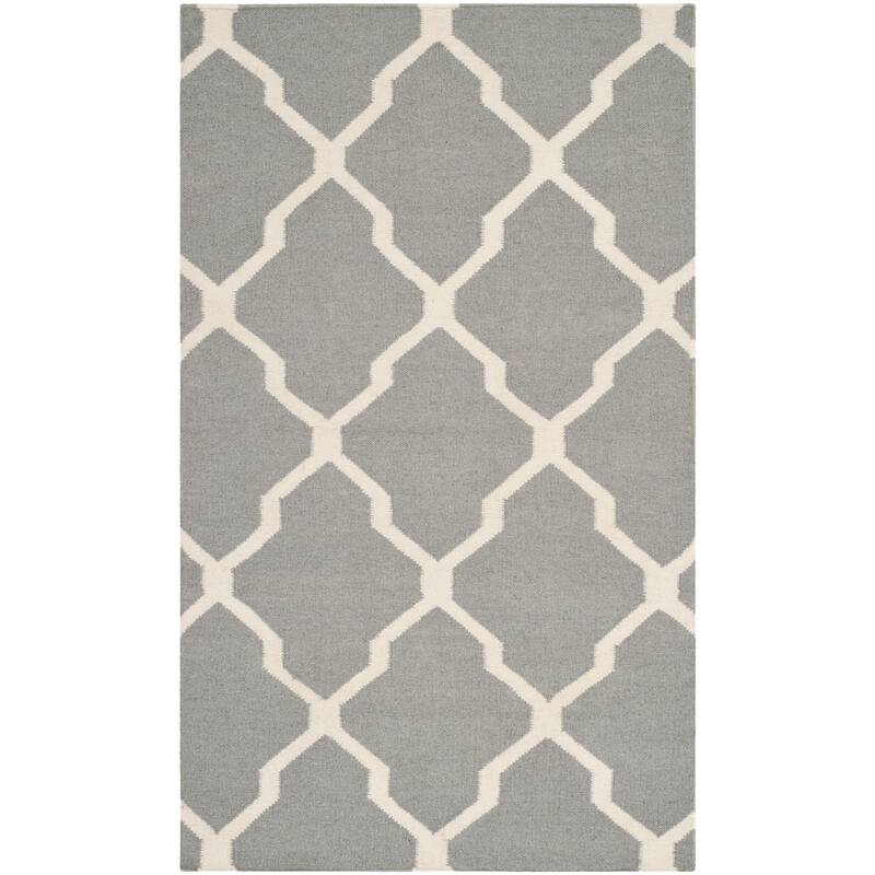 SAFAVIEH Handmade Flatweave Dhurries Chiang Modern Moroccan Wool Rug