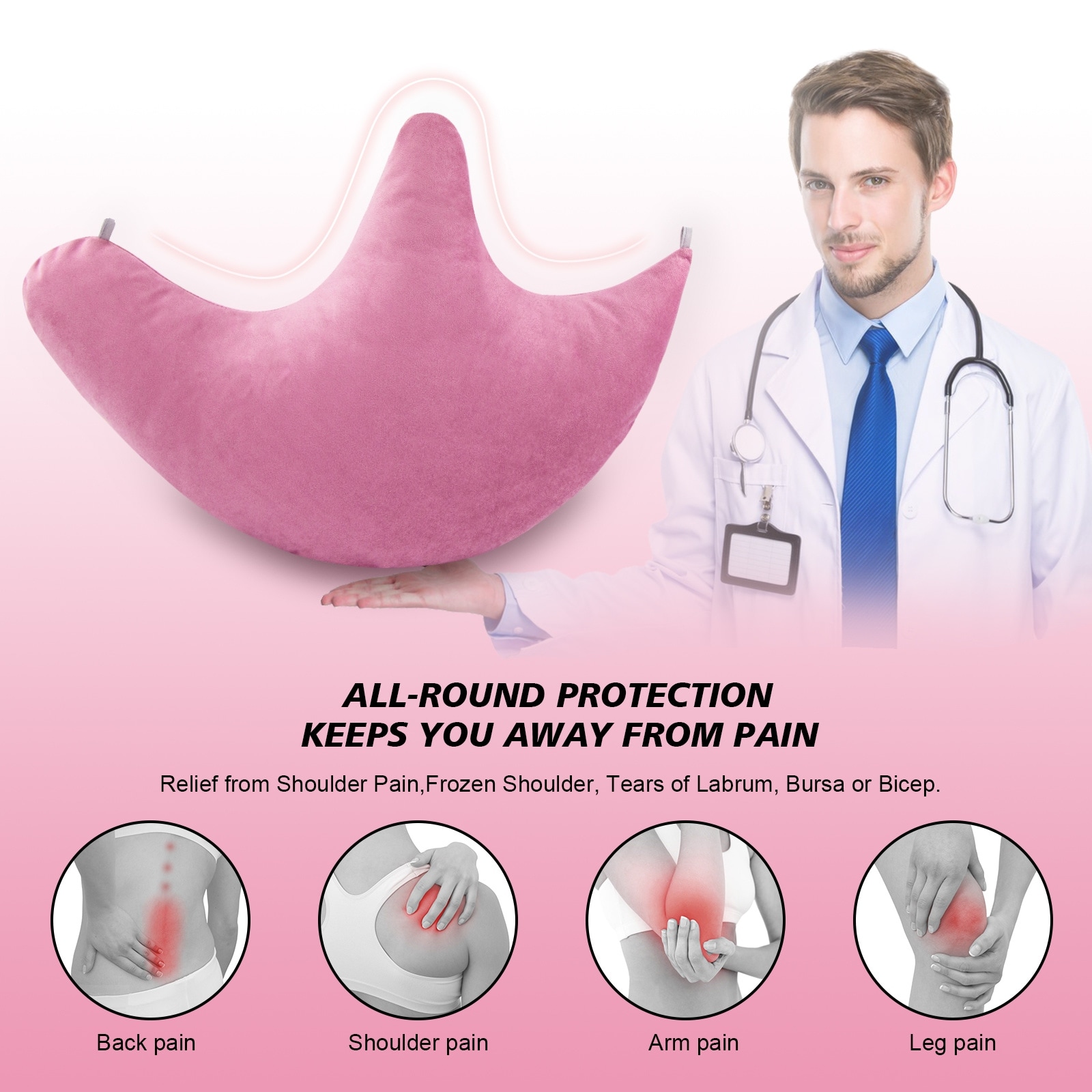 Frozen Shoulder Best Pillow For Shoulder Pain Rotator Cuff Pillow