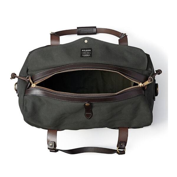 Shop Filson Medium Rugged Twill Duffle Bag Otter Green 20 X
