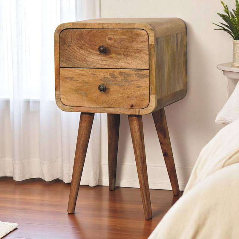 Mini Curved Nightstand