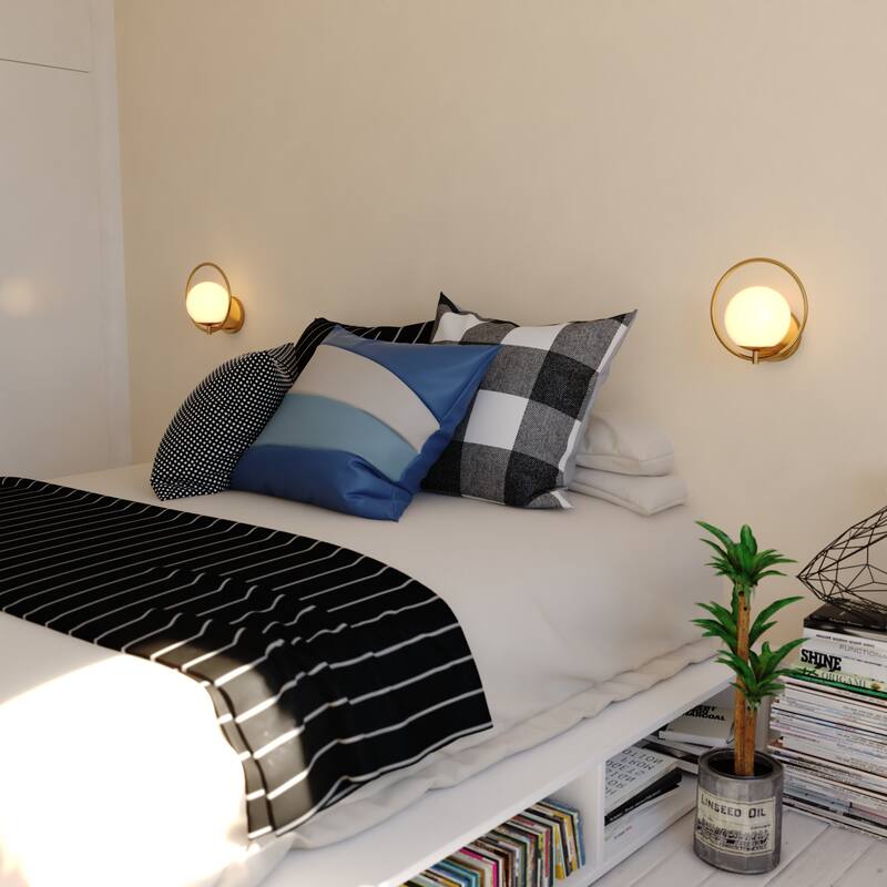 Vaxcel Lighting W0475 10" Tall Wall Sconce