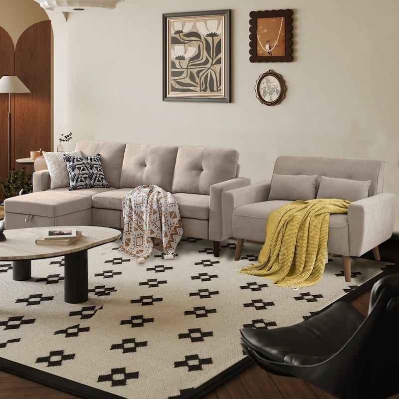 3 Pieces Living Room Sets