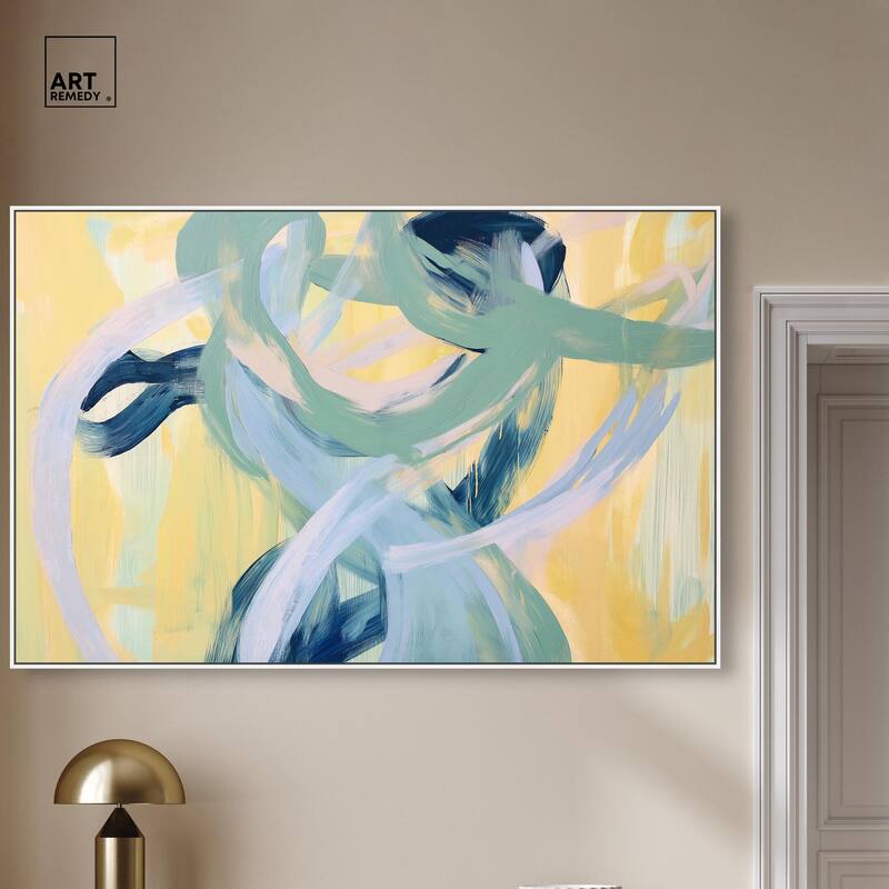 Entangled Embrace I Canvas by Art Remedy