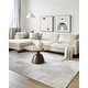 preview thumbnail 4 of 14, Livabliss Masterpiece Modern & Contemporary Area Rug Light Gray/Medium Gray/Cream - 10' x 13' 11"