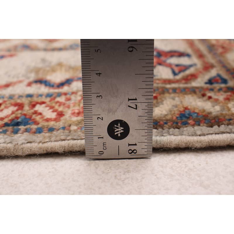 ECARPETGALLERY Hand-knotted Aryana Grey Wool Rug - 2'8 x 7'10