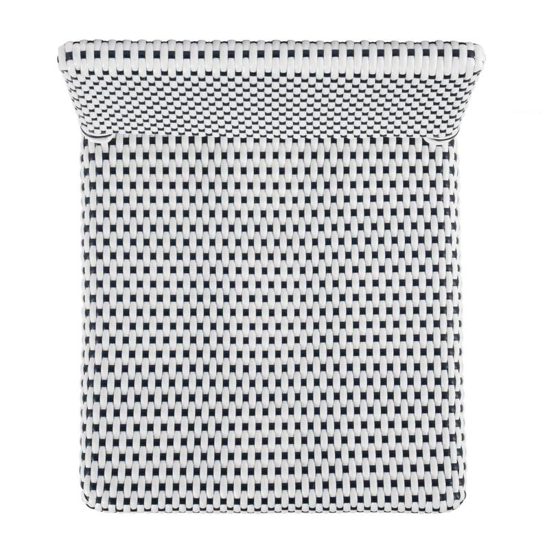 Serienna 24.5"H Seat Rattan Low Back Counter Stool