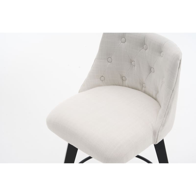 Swivel Bar Stools Side Chair Set of 2