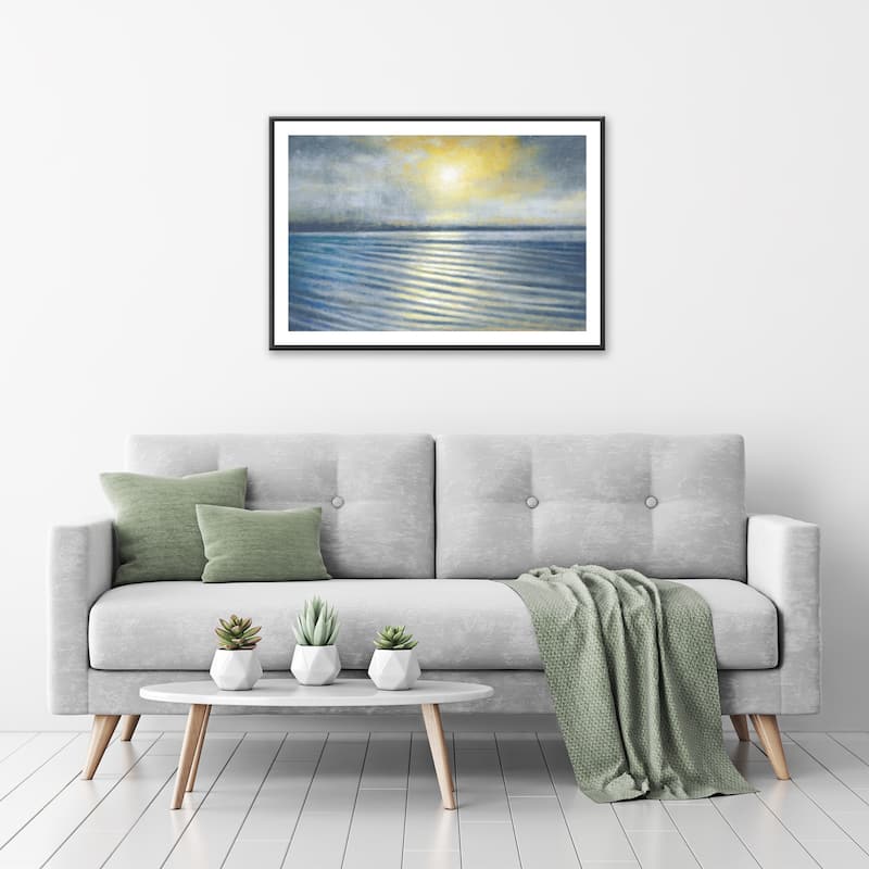 Ripples Framed Print Wall Art by Norman Wyatt Jr.