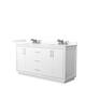Option White, Nickel Trim, Giotto Quartz Top