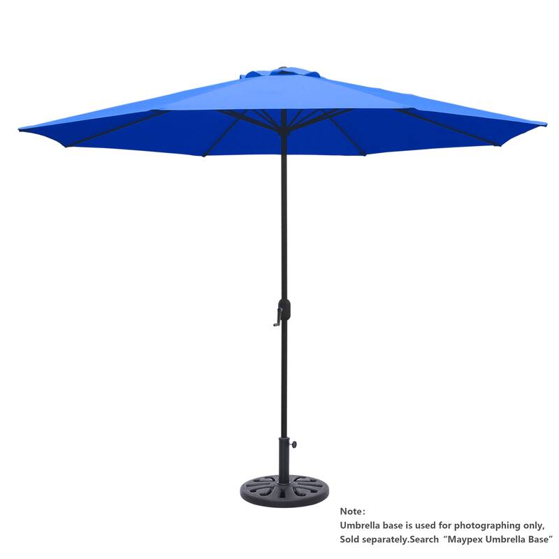 Maypex 11 Feet Round Market Patio Umbrella