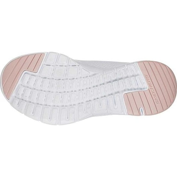 skechers white and gold flex appeal