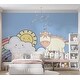 preview thumbnail 5 of 4, Premium Wallpaper Wall Mural - Whimsical Unicorn Sky