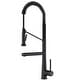 preview thumbnail 4 of 20, Karran Tumba Single-Handle Pull-Down Sprayer Kitchen Faucet Matte Black