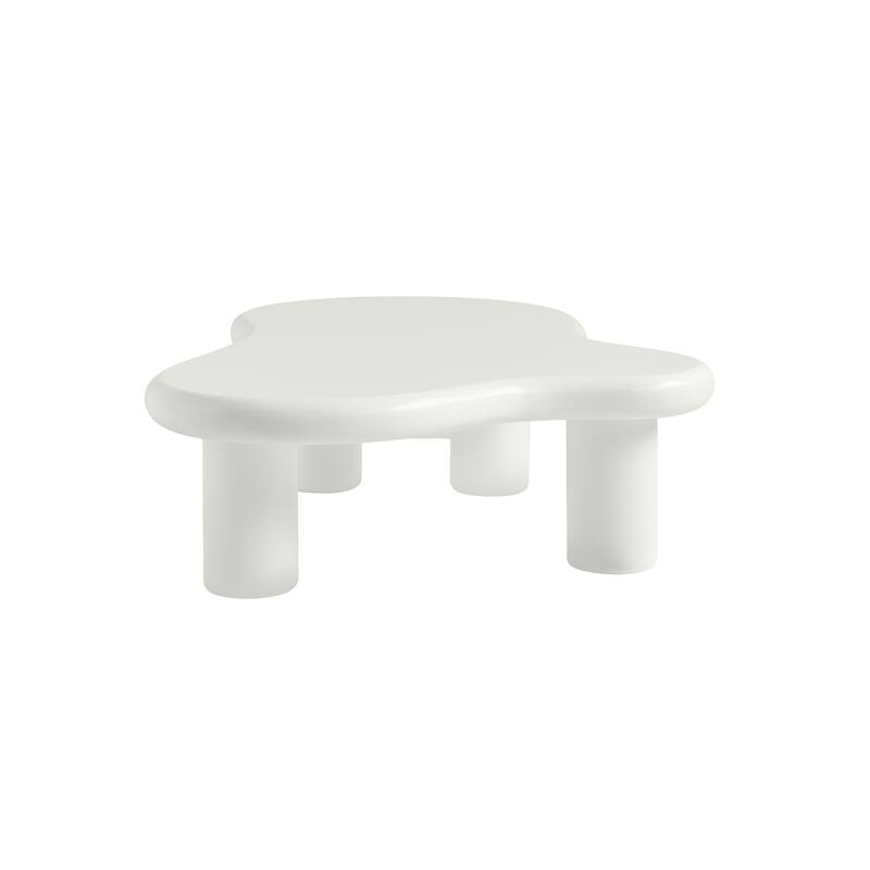 Exquisite Cloud-Shaped Modern Creative Coffee Table with Four Leg