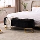 preview thumbnail 63 of 120, Velvet Storage Bench for Bedroom