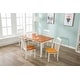 preview thumbnail 14 of 13, Boraam Bloomington Collection Cherry Contemporary Dining Table