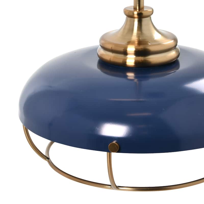 Robert Stevenson Lighting Presley - Caged Dome Ceiling Light - 13.0"L x 13.0"W x 8.9"H