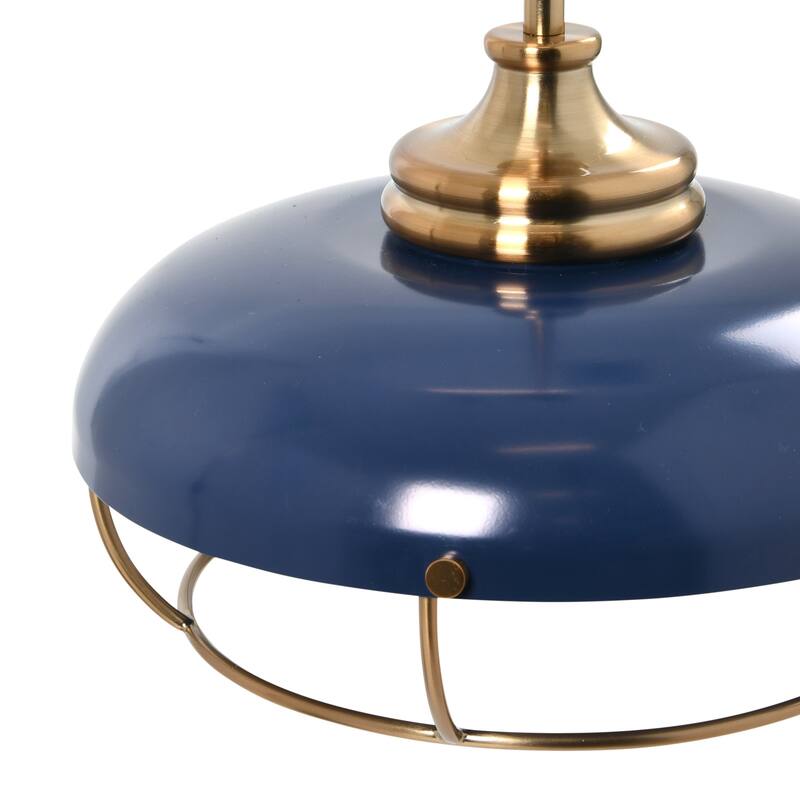Robert Stevenson Lighting Presley - Caged Dome Ceiling Light - 13.0"L x 13.0"W x 8.9"H