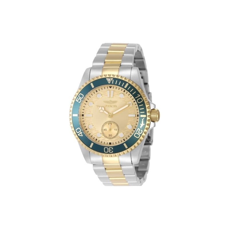 Invicta Men's 49425 Pro Diver Quartz VD78 Gold Dial Watch