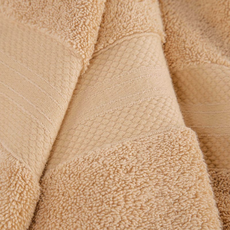 Turkish Cotton 12 Piece Solid Plush Heavyweight Towel Set by Superior