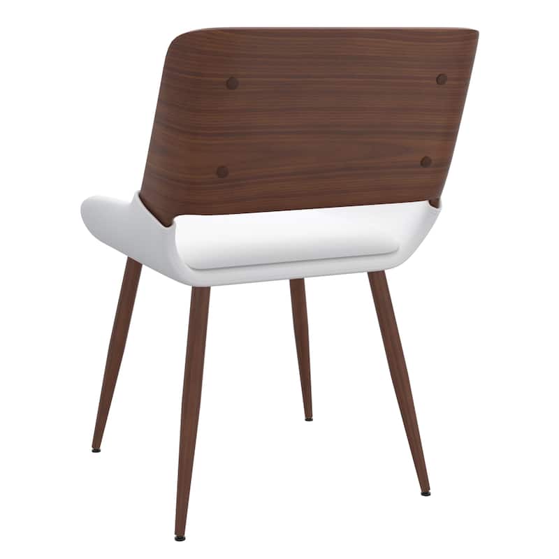 Mid-Century Modern Fabric Side Chair