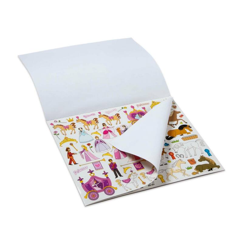 Melissa & Doug Sticker Collection Book: Princesses, Tea Party, Animals, and More