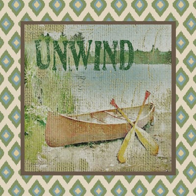 Unwind Indoor/Outdoor Art - Multi-color