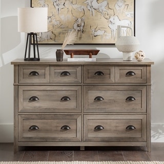Walker Edison 6-Drawer Farmhouse Dresser - Bed Bath & Beyond - 33128229 Walker Edison 6-Drawer Farmhouse Dresser - Bed Bath & Beyond - 33128229