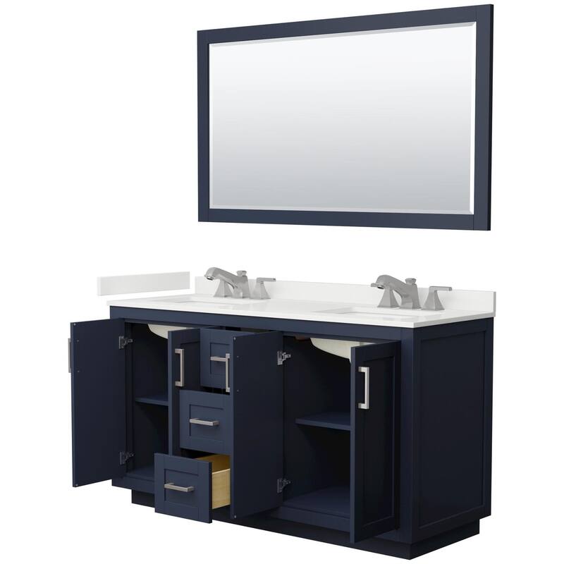 Wyndham Collection WCF292960D-QTZ-US3M58 Miranda 60" Free Standing