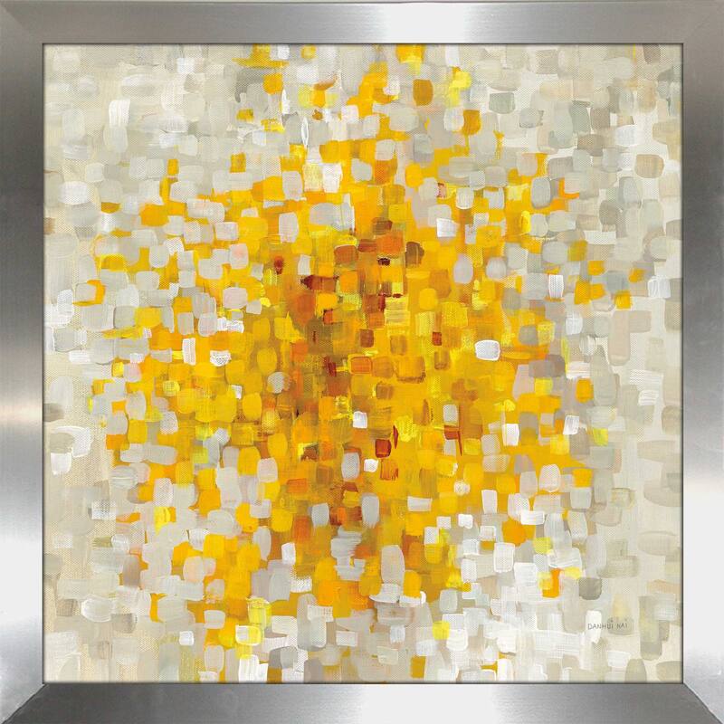 "Summer Blocks" Print on Acrylic - YELLOW