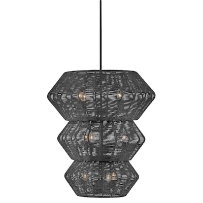 Hinkley Lighting 40388 Luca 10 Light 28" Wide Waterfall Chandelier