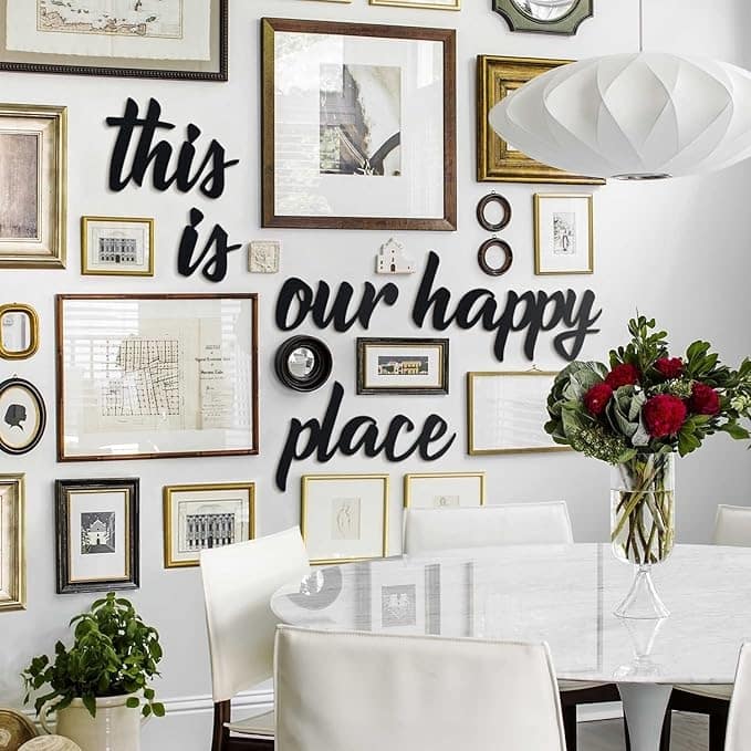 This Is Our Happy Place Metal Wall Art
