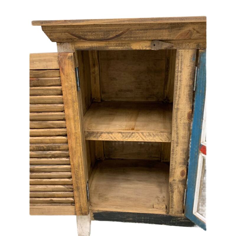 La Boca Shutter Door TV Stand - 65"
