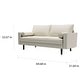 preview thumbnail 8 of 17, US Pride Lopez Faux Leather Mid-century Modern Sofa