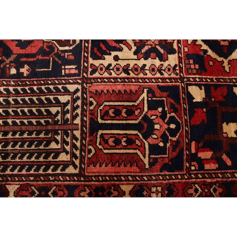 ECARPETGALLERY Hand-knotted Kayseri Vintage Red Wool Rug - 6'9 x 10'0
