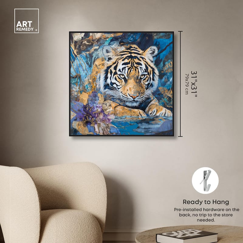King of the Jungle Canvas by Art Remedy