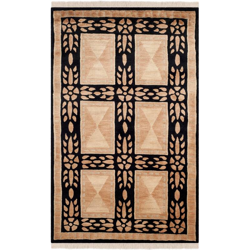 SAFAVIEH Couture Hand-knotted Tibetan Sumathy Modern Wool Rug - 3' x 5' - Multi - Rectangle