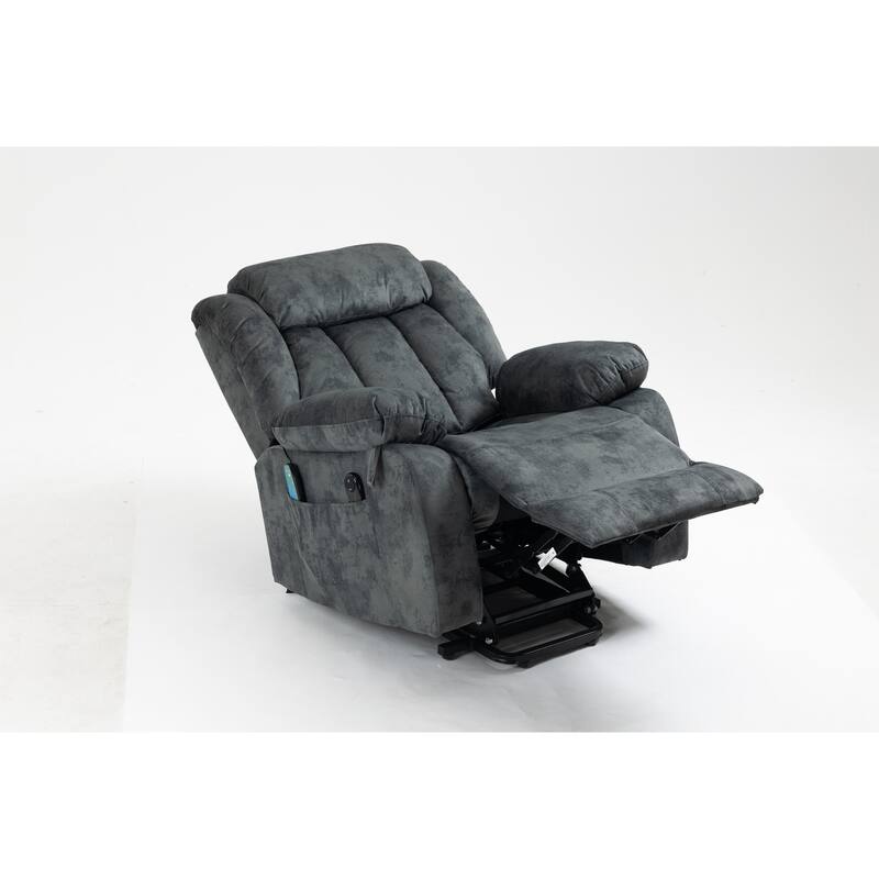 Power Lift Recliner Chair with Massage & Heating, Ergonomic Lounge Sofa Chair, Electric Massage Chair with USB Port