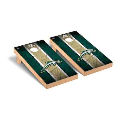 Jacksonville Dolphins Vintage Cornhole Board Set