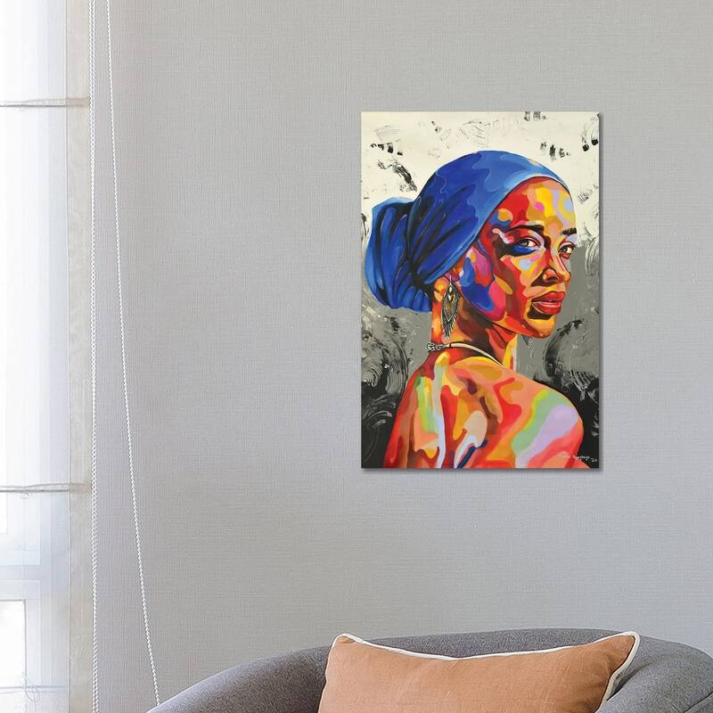 iCanvas "The Other Side" by Damola Ayegbayo Canvas Print - 26x18x1.5