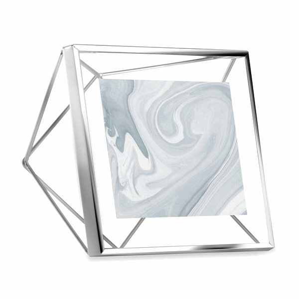 Umbra 313017 Prisma 6" x 3" Steel Free Standing Picture Frame