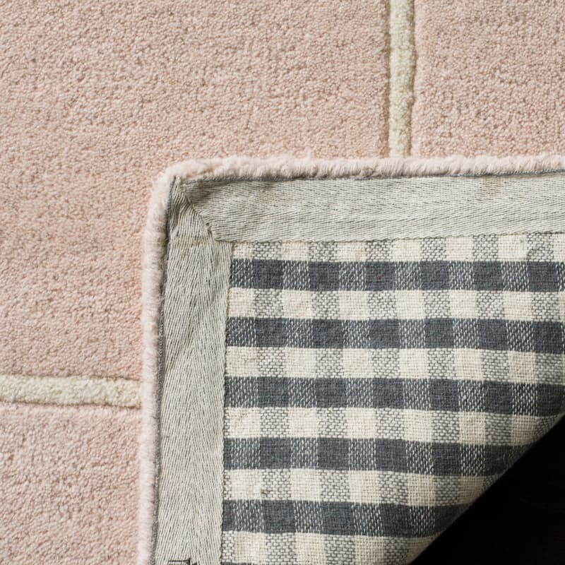 SAFAVIEH Handmade Bella Alverta Dotted Border Wool Rug