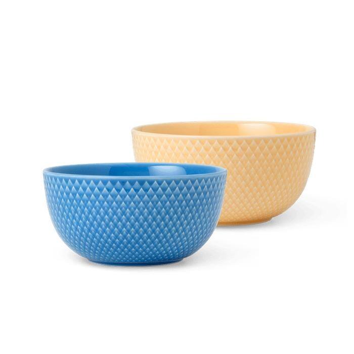 Lyngby Porcelæn Rhombe Color Bowl, Ø: 5.1"