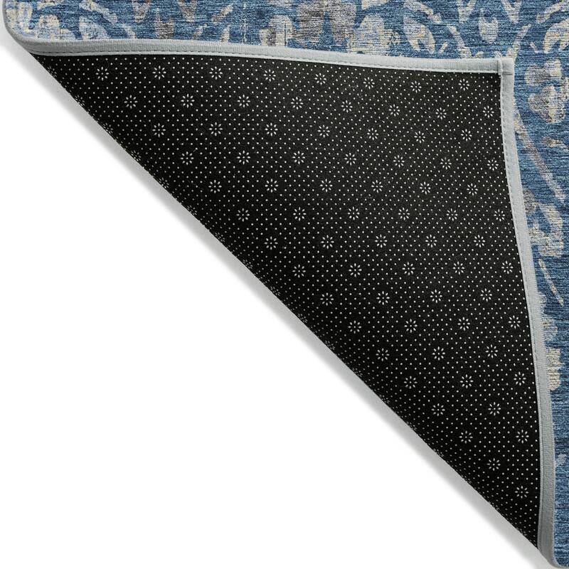 HomeRoots Floral Transitional Rectangle Outdoor Rug