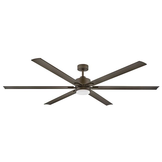 Hinkley Lighting Indy Maxx 82" 6 Blade LED Ceiling Fan - Metallic Matte Bronze