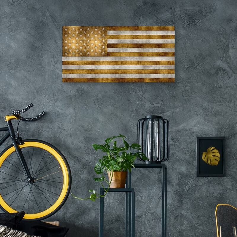 Glory in Gold Canvas Art Print